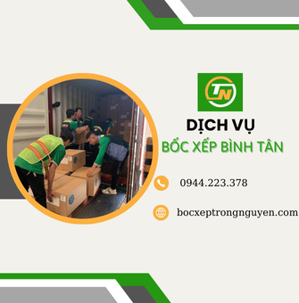 Bốc xếp Bình Tân: Dịch vụ uy tín, nhanh chóng, chất lượng hàng đầu